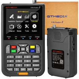 V8 Finder2 DVB-S2X Cyfrowy Miernik Sygnału Sat-finder LCD