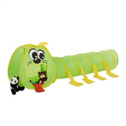 Domek dla dzieci z 1 tunelem 75x240x72cm, kolor