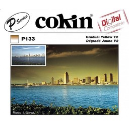 Cokin P133 Filtr połówkowy żółty Y2 z twardym