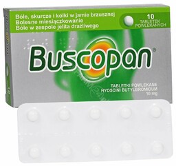 Buscopan 10 mg 10 Tabletek