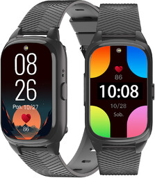Smartwatch damski męski zegarek dla seniora smartband pulsoksymetr