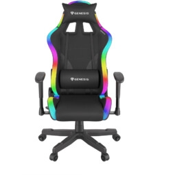 Fotel Genesis Trit 600 RGB Czarny