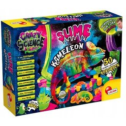 Zestaw Naukowy Crazy Science Slime Kameleon