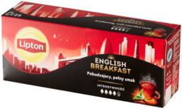 Lipton English Breakfast Herbata czarna 50g 25 torebek