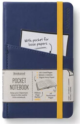 Bookaroo Notatnik Journal Pocket A6 - Granatowy -