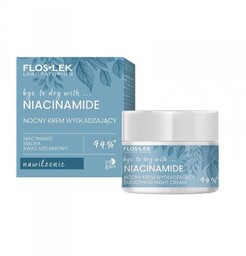 FLOSLEK Niacinamide Nocny Krem wygładzający do twarzy 50ml