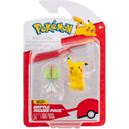 Pokémon Battle Figure 2-pack - Ralts,Pikachu - Multicolor