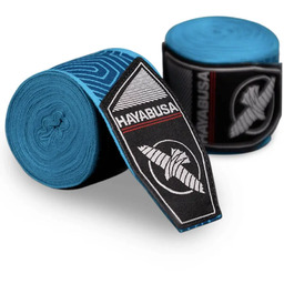 Hayabusa Bandaże Bokserskie Owijki Perfect Stretch Blue Geo