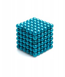 Kulki Magnetyczne 5 mm 216 szt Jasno-niebieskie