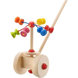 Selecta 62031 Karussell, figurka do pchania, drewniana zabawka