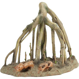 Zwierzę domowe Ting wyspa leśna ozdoba dekoracja korzenie