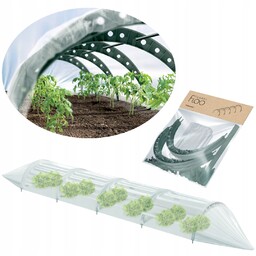 Tunel Foliowy Ogrodowy Folia 240 CM Mini Szklarnia