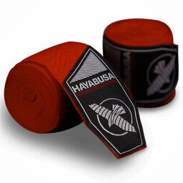 Hayabusa Bandaże Bokserskie Owijki Perfect Stretch Red Tribal