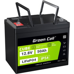 Greencell Akumulator GREEN CELL LFPGC12V50AH 50AH 12.8V