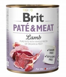 Brit Pate & Meat Lamb Jagnięcina Mokra Karma