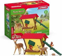 schleich 42658 Karmienie leśnych zwierząt, od 3 lat,