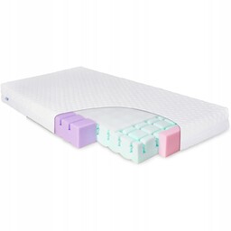 Materac dziecięcy Aero piankowy 120x60x10 cm Baby Matex
