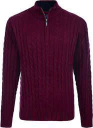 SWETER MĘSKI FF PZ NO 11 BURGUNDY