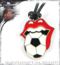 wisior THE ROLLING STONES - FOOTBALL PENDANT