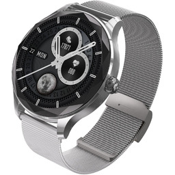 Smartwatch Garett Viva Srebrny Set Multifunkcje