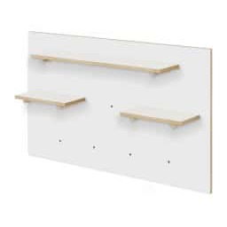 System PEGBOARD POZIOMY BIAŁY