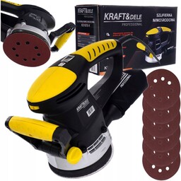 Szlifierka Polerka Oscylacyjna Mimośrodowa Elektryczna 1200W 125mm KD1678-Y