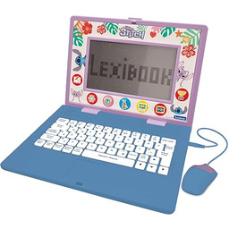 Lexibook, Disney Stitch, Francuski, Angielski Dwujęzyczny Laptop Edukacyjny,