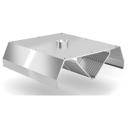 Polgast Okap centralny trapezowy 2100x1600 mm I Stal