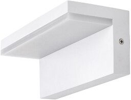 Rabalux 77093 zewnętrzna lampa ścienna Zaragoza, biały, biały