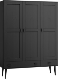 Szafa sosnowa Venuci 3D nr2 wieszak/półki szuflada 117