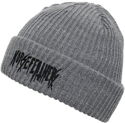 czapka zimowa męska HORSEFEATHERS SHARK BEANIE Gray Melange