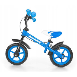 Rowerek biegowy dragon z hamulcem blue 434751