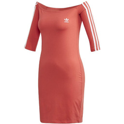 Sukienka damska adidas FM3281 SHOULDER DRESS Różowa