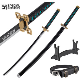 Miecz Katana Demon Slayer Tokitou Muichirou''s Drewniany JT10655
