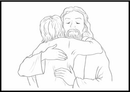 Kolorowanka w formie plakatu dla dzieci i nie