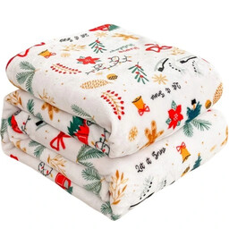 Spod Igły I Nitki Koc świąteczny 200x220 Christmas