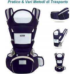 Nosidełko klamrowe z pasem biodrowym 0-18kg