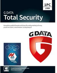G Data Total Security 1 PC/1 Rok Kod