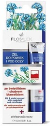 Flos-Lek żel pod oczy świetlik + chaber 15ml