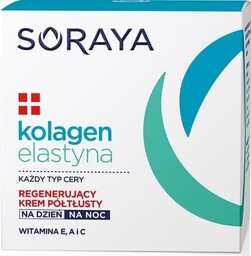 Soraya Kolagen Elastyna Regenerujący Krem półtłusty na dzień