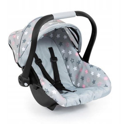 Fotelik Samochodowy Dla Lalek Z Baldachimem Deluxe