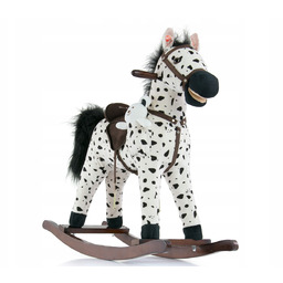 Koń Konik na biegunach Mustang Milly Mally Black