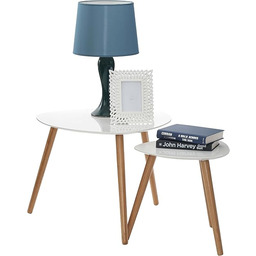 Premier Housewares gniazdo dwóch trójkątnych stolik kawowy