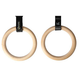 HMS PREMIUM TX08 DREWNIANE KÓŁKA GIMNASTYCZNE Z MIARKĄ