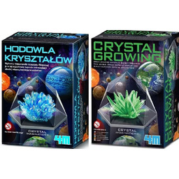 Hodowla Kryształów zielone Hodowla Kryształów niebieskie