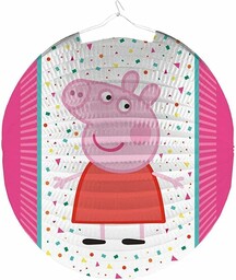 Amscan 9907262 dekoracyjny lampion Peppa Pig papier