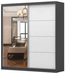 Szafa MULTI - 42 203 Grafit, Biały