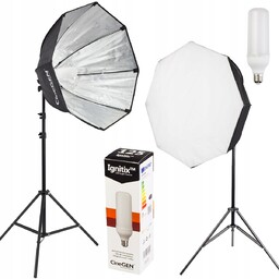 Panolux Lampa Softbox Octa 90cm 125W Led