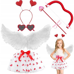Akcesoria Kostium Przebranie Strój Amora Dla Dzieci Skrzydła