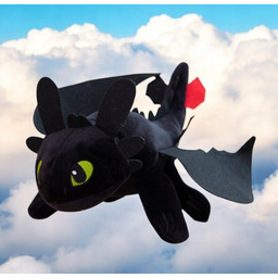 MASKOTKA SZCZERBATEK JAK WYTRESOWAĆ SMOKA CZARNA FURIA SMOK